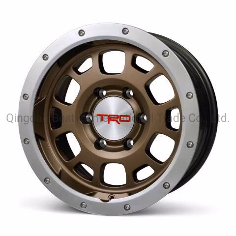 China Alloy Wheels Manufacturer Replica Alloy Wheels Factory OEM/Aftermarket/4X4 Beadlock SUV Racing Car Forged/Steel/Aluminum Rims Alloy Wheels for Toyota